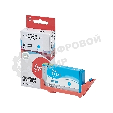 Картридж струйный Sakura 3YL81AE (№912XL Cyan) для HP, голубой, 10,5 мл., 825 к.