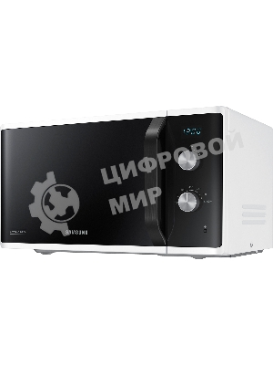 Микроволновая печь Samsung MS23K3614AW белый, 23 л, 800 Вт, переключатели - поворотный механизм