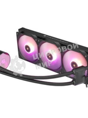 Система жидкостного охлаждения Thermalright Frozen Vision 360 V2 ARGb Soc-AM5/AM4/1200/1700/1851 черный 4-pin 28dB Al LCD Ret (F-VISION-360-BL-ARGb-V2)