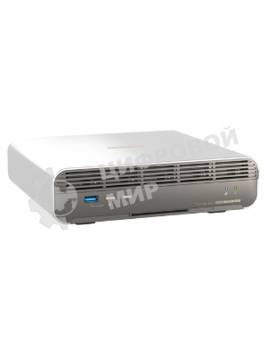 Сетевое хранилище без дисков SMB QNAP TBS-h574TX-i3-12G 5-bay E1.S or M.2 2280 PCIe NVMe, Intel Core i3-1320PE 8C(4P+4E)/12T up to 4.50GHz, 12 GB RAM, 1 x 10 GBASE-T, 2xUSB 3.2 Gen 1 port, 1xUSB 2.0 port, HDMI Output