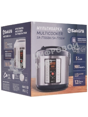 Мультиварка Sakura SA-7766BK