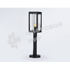 Светильник Ambrella light ST2417 BK/CL черный/прозрачный IP54 E27 max 40W 110*110*500