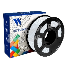 Филамент NV PRINT PCL (поликапролактон) белый для 3D печати диаметр 1.75мм масса 1 кг