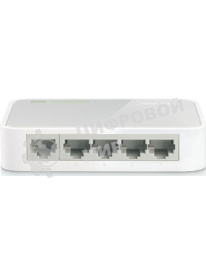 Коммутатор TP-Link SOHO TL-SF1005D Коммутатор 5-port 10/100M mini Desktop Switch, 5 10/100M RJ45 ports, Plastic case
