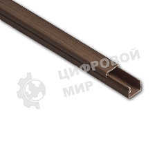 Кабель-канал 15х10 L2000 пластик дуб (темн. основа) Рувинил РКК-15х10-08М