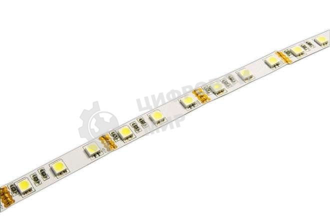 Лента светодиодная JazzWay STN 5050/60 14.4Вт/м IP20 белый теплый (уп.5м)