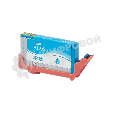 Картридж струйный Sakura 3YL81AE (№912XL Cyan) для HP, голубой, 10,5 мл., 825 к.