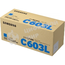 Картридж лазерный Samsung SL-C4010 голубой CLT-C603L/SEE 10K
