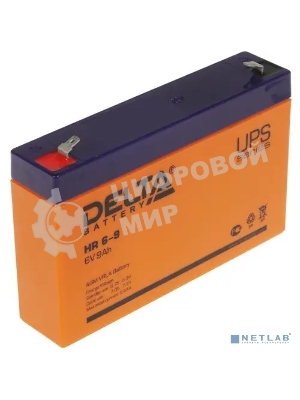 Батарея для ИБП Delta HR 6-9 (634W) (6V, 9Ah)