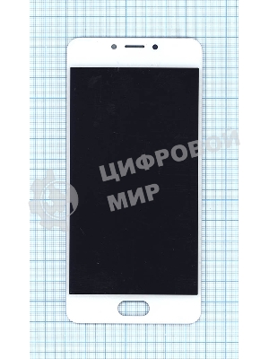 Дисплей для Meizu M5с, белый