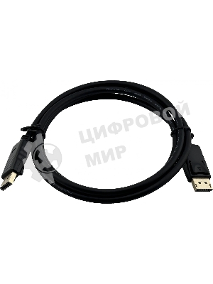 Кабель аудио-видео Buro DisplayPort (m)/DisplayPort (m) 1.5м. черный