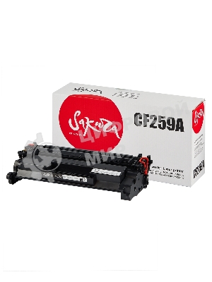 Картридж лазерный Sakura CF259A (59A) для HP LJ M304/M404/MFPM428, черный, 3000 к. (без чипа)