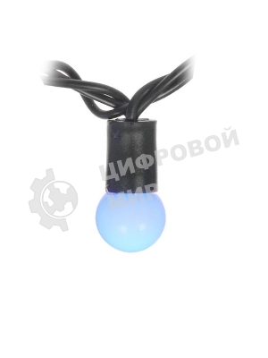 Гирлянда светодиодная Neon-night Шарики 5м, 20 LED, IP20, прозрачный провод, свечение мульти (RG/RB), контроллер 8 режимов, 230В