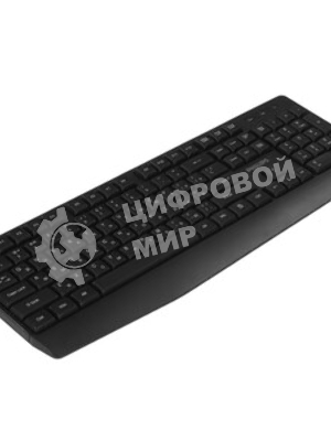 Комплект клавиатура+мышь Philips SPT6337 беспроводной, USB, 1600 DPI, чёрный
