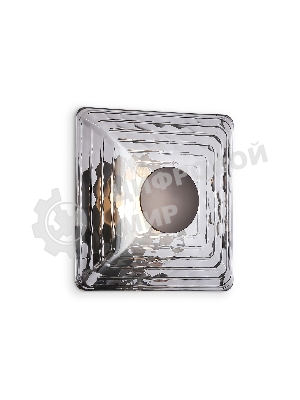 Настенный светодиодный светильник Ambrella light LH31037 GR/SM серый/дымчатый 6W 3000K 150*150*85