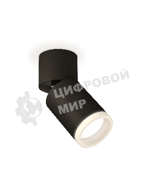 Светильник Ambrella Light XM6313081 SBK/BK/FR черный песок/черный/белый матовый MR16 GU5.3 (A2221, C6313, N6245)