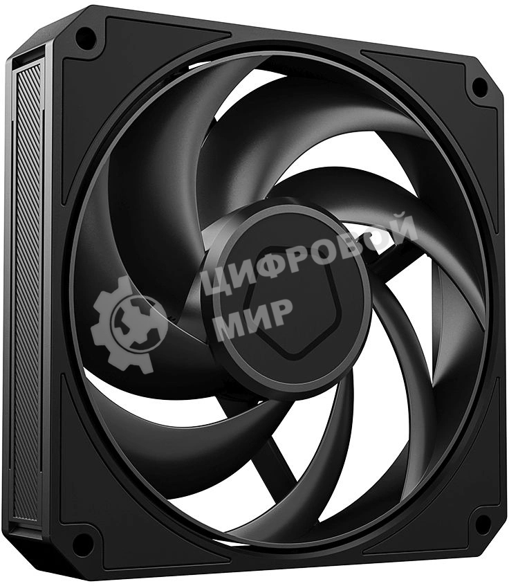 Вентилятор для корпуса ID-Cooling AM-120-K 120х120x25 черный 4-pin 31дБ Ret