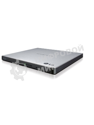 Оптический привод DVD-RW LG GP57ES40 серебристый USB внешний