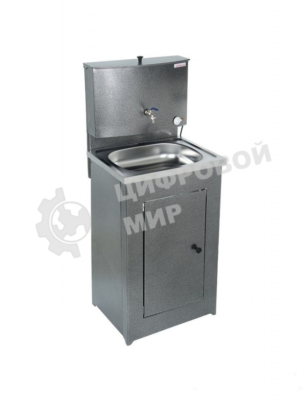 Умывальник Акватекс бак антикорроз. без ЭВН мойка нерж. серый (аквамикс)