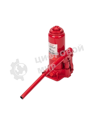 Домкрат гидравлический бутылочный Rexant 5т в пластиковом кейсе