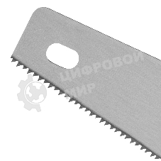 Ножовка по дереву Sparta 500 мм, 7-8 TPI, зуб-2D, каленый зуб, линейка, двухкомпонентная рукоятка