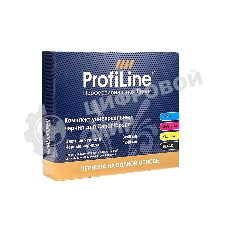 Комплект ун-ных чернил для принтеров Canon/Epson, Black/Cyan/Magenta/Yellow 4x40 мл водн ProfiLine