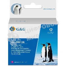 Картридж струйный G&G GG-C4912A пурпурный (72мл) для HP DJ 500/800C