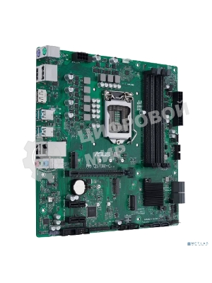Материнская плата ASUS Pro Q570M-C/CSM, LGA1200, Intel Q570, 4xDDR4, 6xSATA, 2xM.2, 1xPCIe 4.0/3.0 x16, 2xPCIe 3.0 x1, 2xDisplayPort, 1xHDMI, 1x 1Gb LAN, 4xUSB 3.2 Gen 2 (Type-A), 2xUSB 2.0 (Type-A), 3x3.5 мм, 7.1, mATX