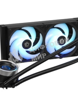Система жидкостного охлаждения ID-Cooling FX240 INFINITY ARGb черный 120мм алюминий+медь 2000rpm 27.2db 4-pin 300W