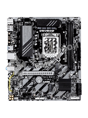 Материнская плата Gigabyte B860M E GEN5, LGA1851, Intel B860, 2xDDR5, 4xSATA, 2xM.2 PCIe 4.0, 1xPCIe 5.0 x16, 1xPCIe 3.0 x1, 1xHDMI, 1xDisplayPort, 1x 1Gb LAN, 4xUSB 3.2 Gen1, 2xUSB 2.0, 3x3.5 мм, 7.1, microATX