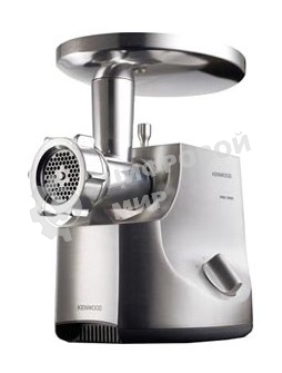 Мясорубка электрическая Kenwood MG700 серебристый, 2000 Вт, 3.0 кг/мин, реверс, защита от перегрузки, насадки - 5