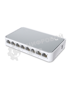 Коммутатор TP-Link SOHO TL-SF1008D Коммутатор 8-port 10/100M mini Desktop Switch, 8 10/100M RJ45 ports, Plastic case