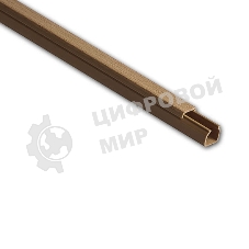 Кабель-канал 12х12 L2000 пластик бук (светл. основа) Рувинил РКК-12х12-38М