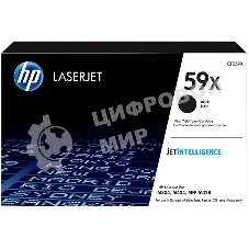 Картридж лазерный HP 59X черный для LJ M304/M404/MFP M428 10000 стр