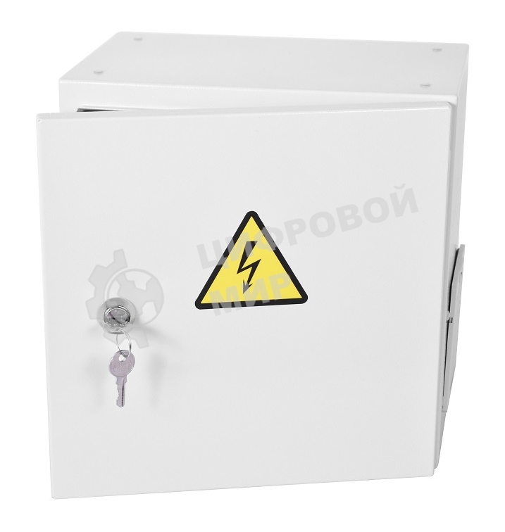 Шкаф ЭКОНОМ уличный всепогодный настенный укомплектованный (В400 Ш400 Г210), комплектация T1-IP54