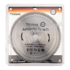 Диск пильный Kranz 305 мм х 100 зуб х 32/30 мм