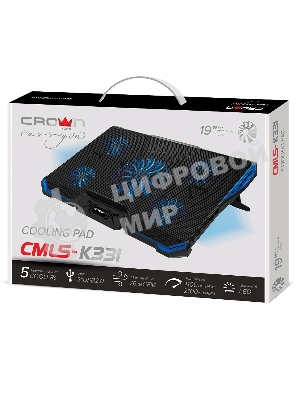 Подставка для ноутбука CROWN CMLS-k331 BLUE