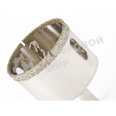 Сверло алмазное Matrix по керамограниту, 55 х 67 мм, 3-гранный хвостовик