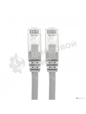 Патч-корд F/UTP Rexant cat.5e, RJ45-RJ45, 26AWG, ZH нг(А)-HF, серый, 0,5 м