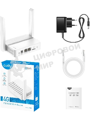 Маршрутизатор CUDY N300 Wi-Fi 4G LTE Cat4 Router