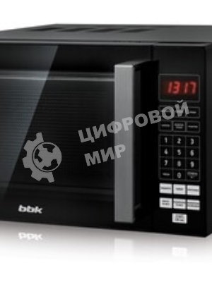 Микроволновая печь BBK 20MWS-779S/B черный, 20 л, 700 Вт, переключатели - сенсор