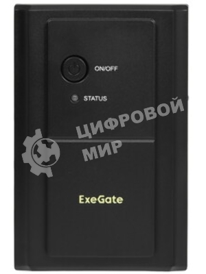 Источник бесперебойного питания ExeGate SpecialPro UNB-2000.LED.AVR.EURO.RJ 2000VA/1200W, LED, AVR, 4 евророзетки, RJ45/11, черный