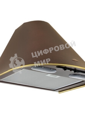 Вытяжка каминная Elikor Эпсилон 50П-430-П3Л топленое молоко/золотистый, 50 см, 430 куб. м/ч, 54 дБ