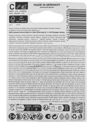 Батарейка VARTA LONGLIFE MAX P. C бл. 2