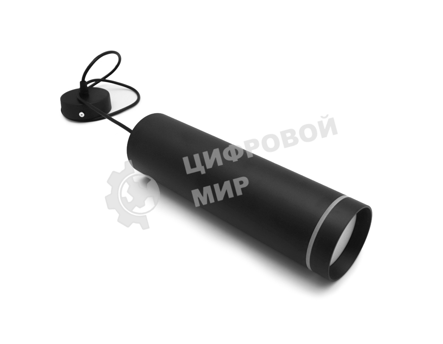 Светильник Ambrella light TN290 SBK черный песок LED 4200K 9W D80*290