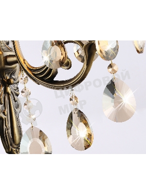Светильник Ambrella light TR4578 SB/WH бронза/белый E14 max 40W 405*130*230