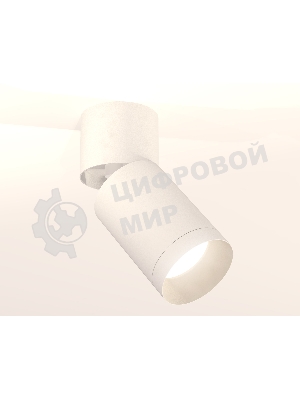 Комплект накладного поворотного светильника Ambrella light XM6312040 SWH/WH белый песок/белый MR16 GU5.3 (A2220, C6312, N6130)