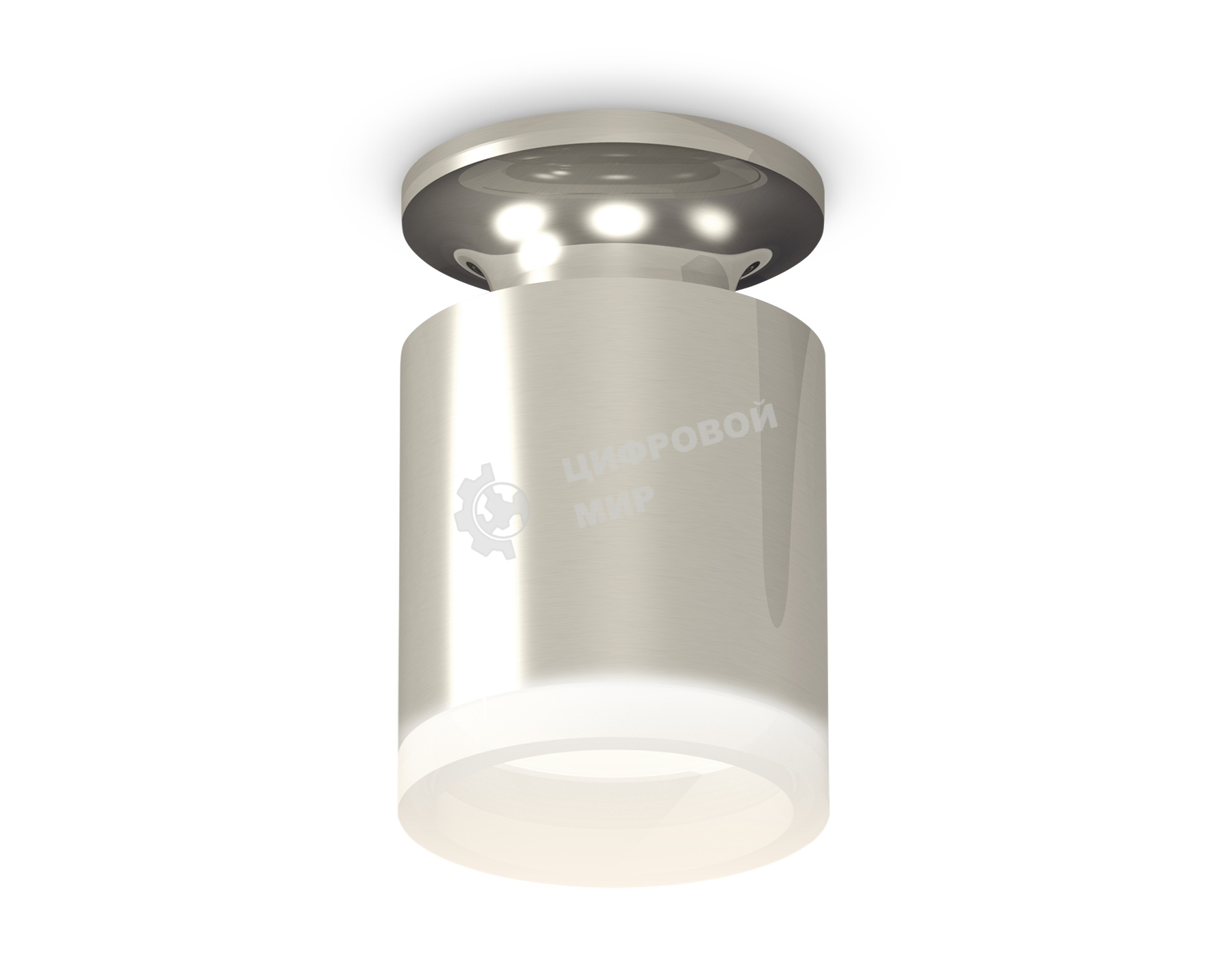 Светильник Ambrella Light XS6305043 PSL/FR серебро полированное/белый матовый MR16 GU5.3 (N6903, C6305, N6245)