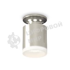 Светильник Ambrella Light XS6305043 PSL/FR серебро полированное/белый матовый MR16 GU5.3 (N6903, C6305, N6245)