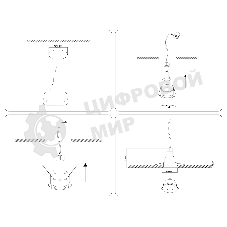 TS51814 BK черный MR11 GU5.3 D55*33